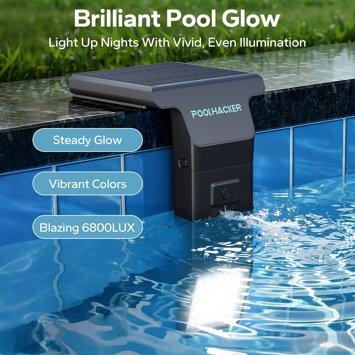 Solar Pool Lights for Inground & Above Ground Pool
