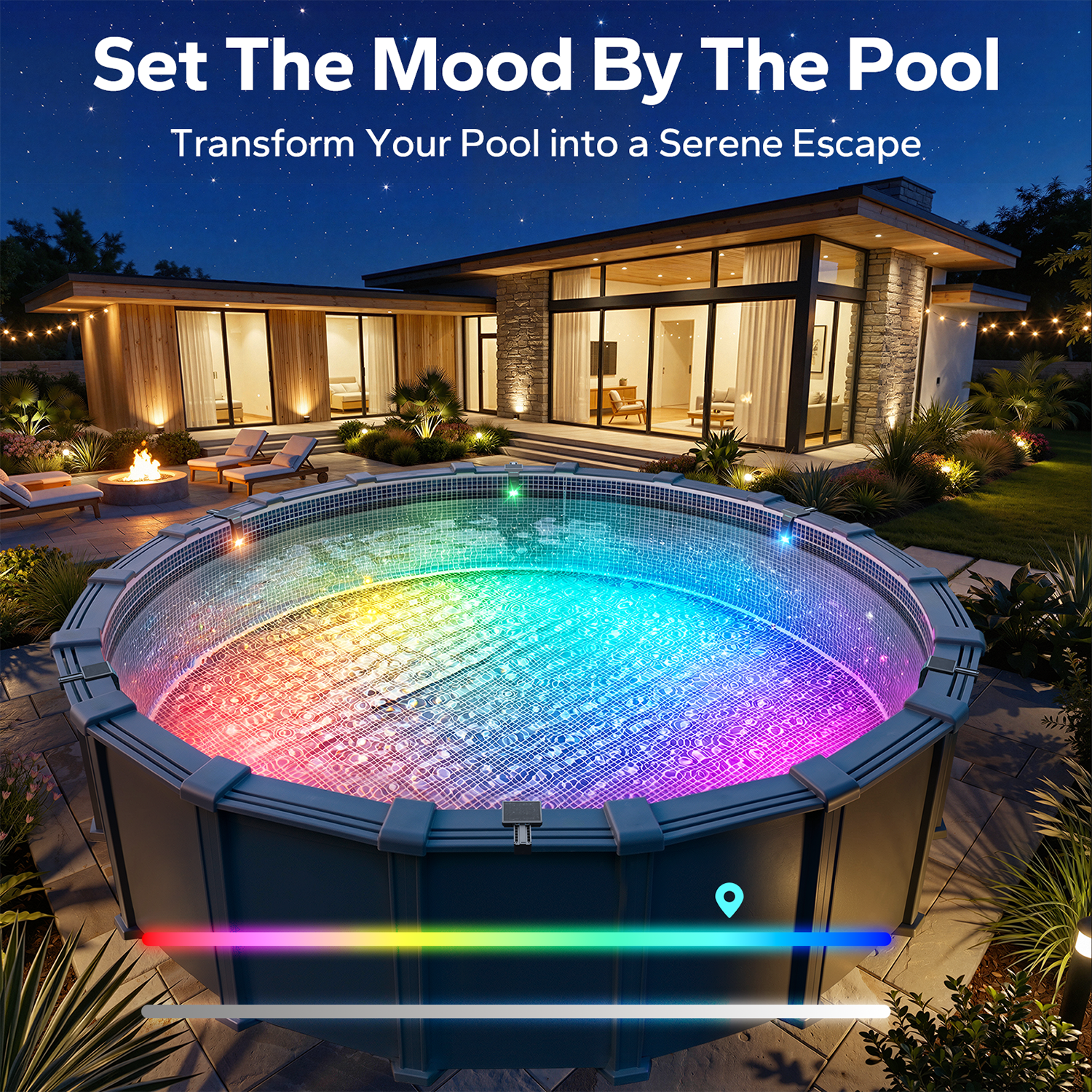 Solar Pool Lights for Inground & Above Ground Pool